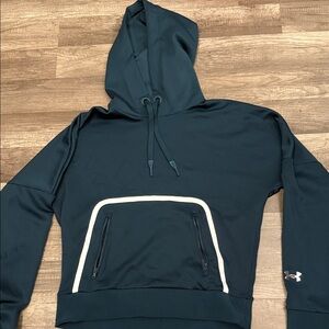 UA MED womens Dark Green Hoodie